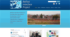 Desktop Screenshot of belfastinterfaceproject.org